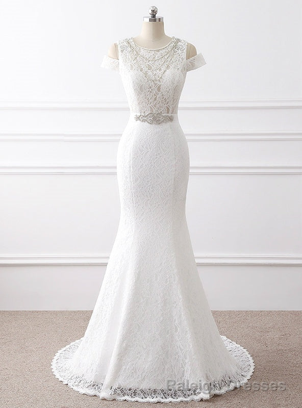 Mermaid Lace Beading Wedding Dress Main image