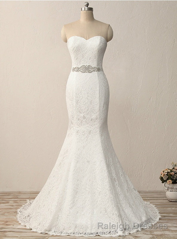 Mermaid Lace Sweetheart Lace Wedding Dress Main image