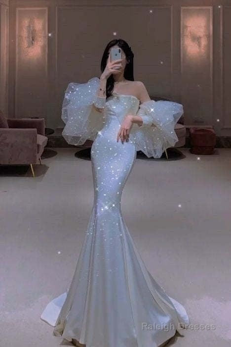 Mermaid Long Prom Dress Charming Evening Dress Birthday Outfits