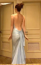 Mermaid Long Prom Dress New Arrival Sexy Backless Evening Dress