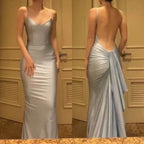 Mermaid Long Prom Dress New Arrival Sexy Backless Evening Dress