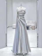 Mermaid Long Prom Dress Tulle Evening Dress