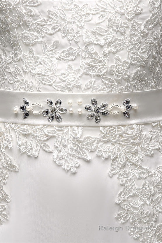 Mermaid Long Sleeves Long Wedding Dresses