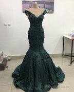 Mermaid Off The Shoulder Prom Dresses