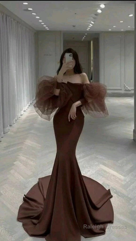 Mermaid Prom Dresses Satin Prom Dress Prom Dress Main image