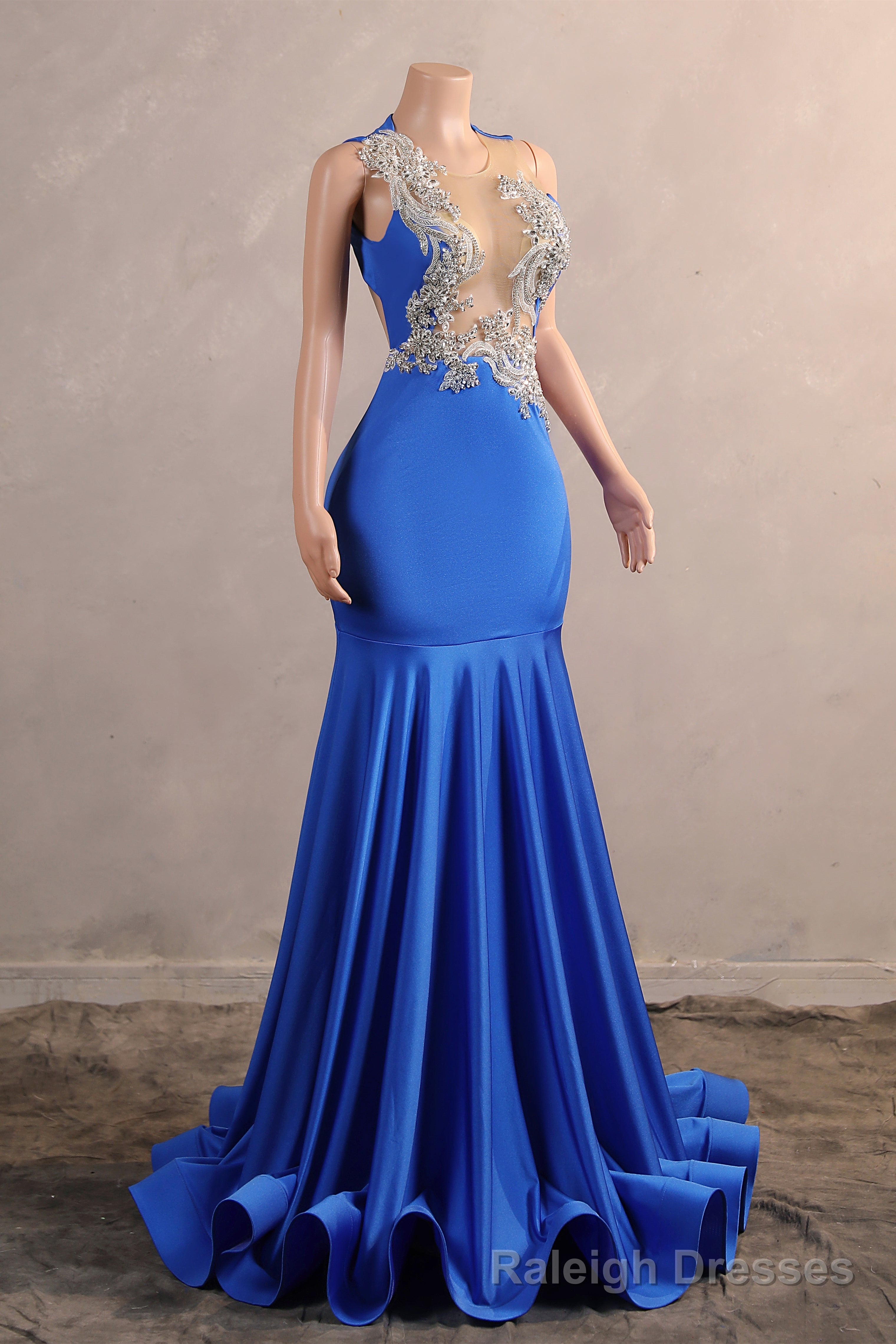 Mermaid Prom Dresses Sleeveless Sexy Evening Dresses Party Charming Long Dress Secondary image