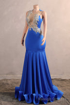 Mermaid Prom Dresses Sleeveless Sexy Evening Dresses Party Charming Long Dress