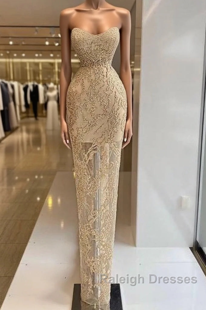 Mermaid Prom Dresses With Appliques Main image