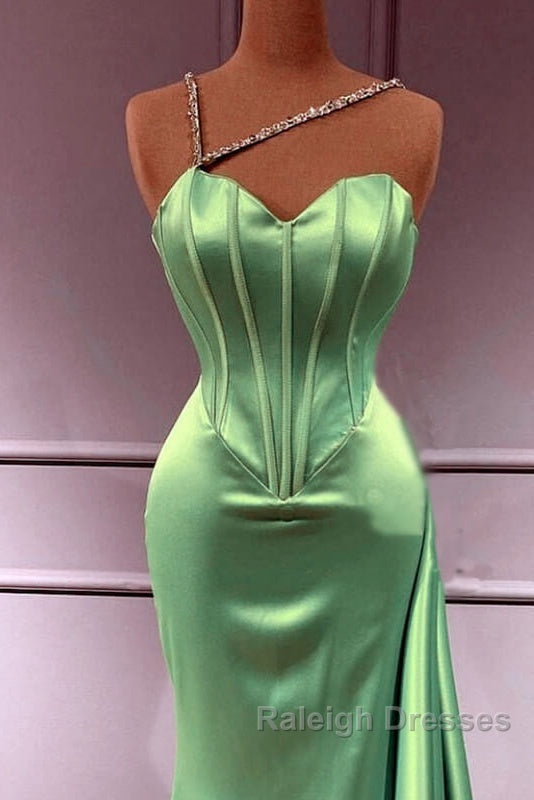 Mermaid Sage Corset Slit Dress Secondary image