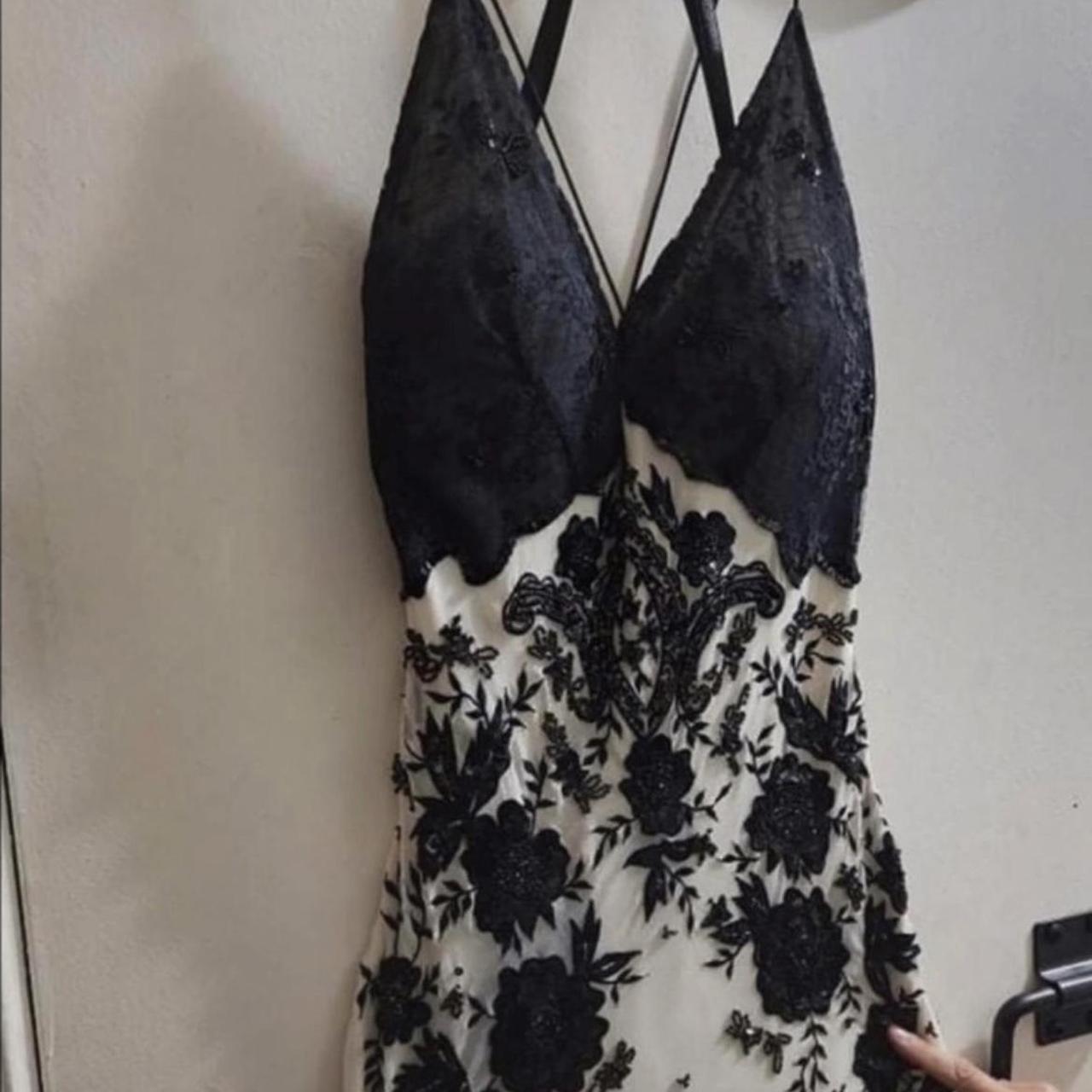 Mermaid Spaghetti Strap Chiffon Applique Prom Dress Long Temperament Prom Dress