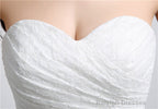 Mermaid Sweetheart Lace Rhinestone Long Wedding Dresses