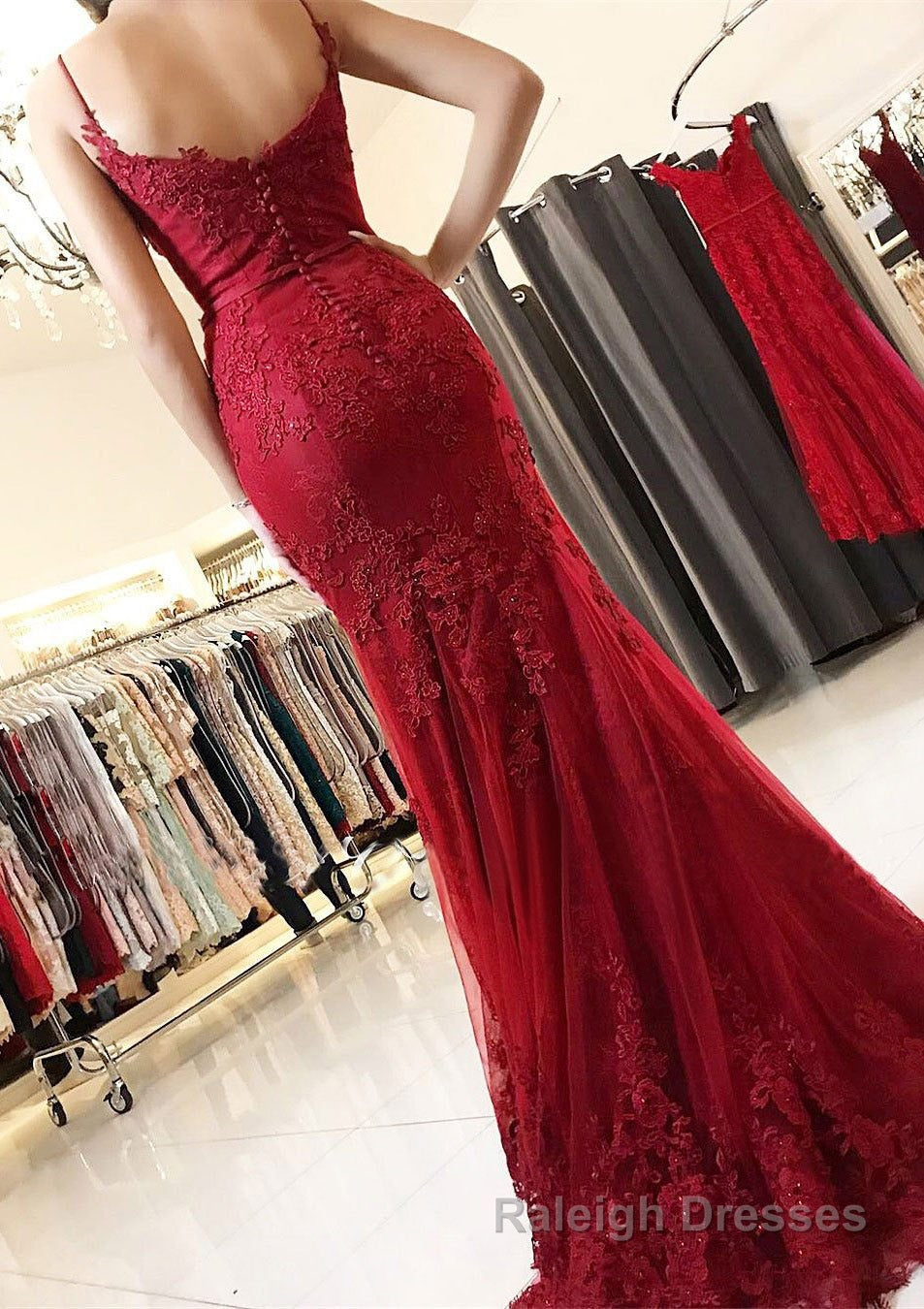 Mermaid Sweetheart Sleeveless Floor Length Tulle Prom Dress With Appliqued
