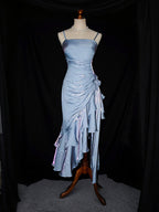 Mermaid Tea Length Vintage Fairy Style Formal Prom Dress