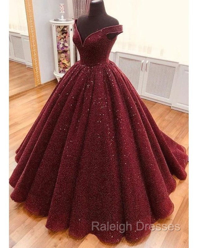 Mexican Quinceanera Dresses Ball Gown Sequin Off Shoulder