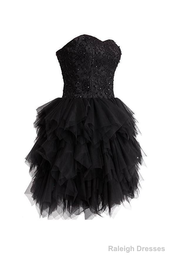 Mini Princess Strapless Homecoming Dresses Short Prom Dresses