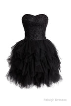 Mini Princess Strapless Homecoming Dress Short Prom Dress