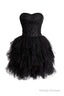 Mini Princess Strapless Homecoming Dress Short Prom Dress