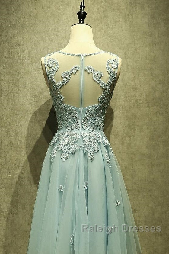 Mint Green Tulle Short Lace Beaded Knee Length Wedding Prom Dresses Lovely Homecoming Dresses Prom Dresses