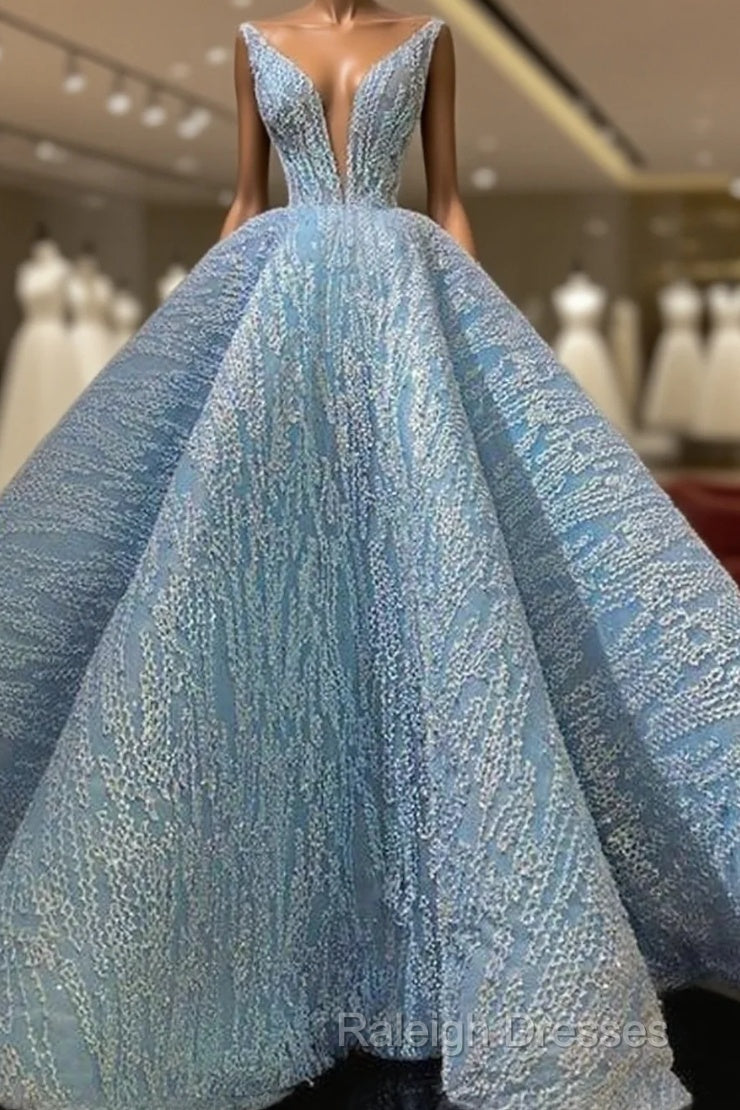 Modest Lace Prom Dresses, Glamorous Evening Gowns