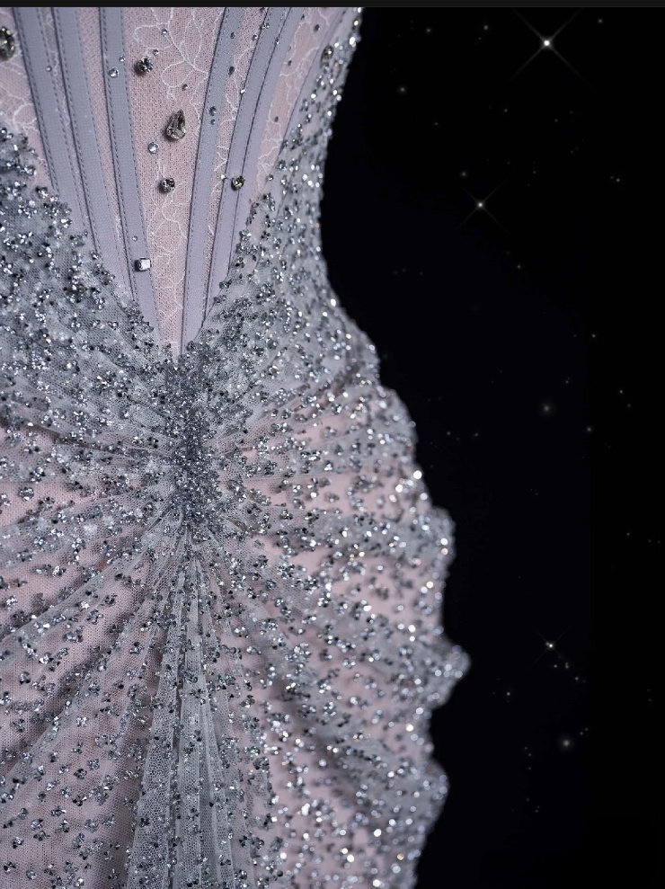 Modest Mermaid Off The Shoulder Sequin Long Prom Dresses Formal Graduation Party Dress Evening Dress