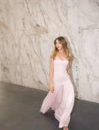 Modest Mermaid Pink Prom Dress Long Prom Graduation Prom Dresses Prom Dresses