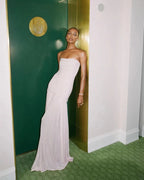 Modest Mermaid Pink Prom Dress Long Prom Graduation Prom Dresses Prom Dresses