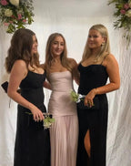 Modest Mermaid Pink Prom Dress Long Prom Graduation Prom Dresses Prom Dresses