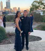 Navy Blue Mermaid Tulle And Sequins Long Prom Dresses With V Neckline And Lace Up Back