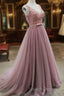 New Arrival V Neck Prom Dress,Backless Prom Dress,Sexy Evening Dress,Formal Evening Gown