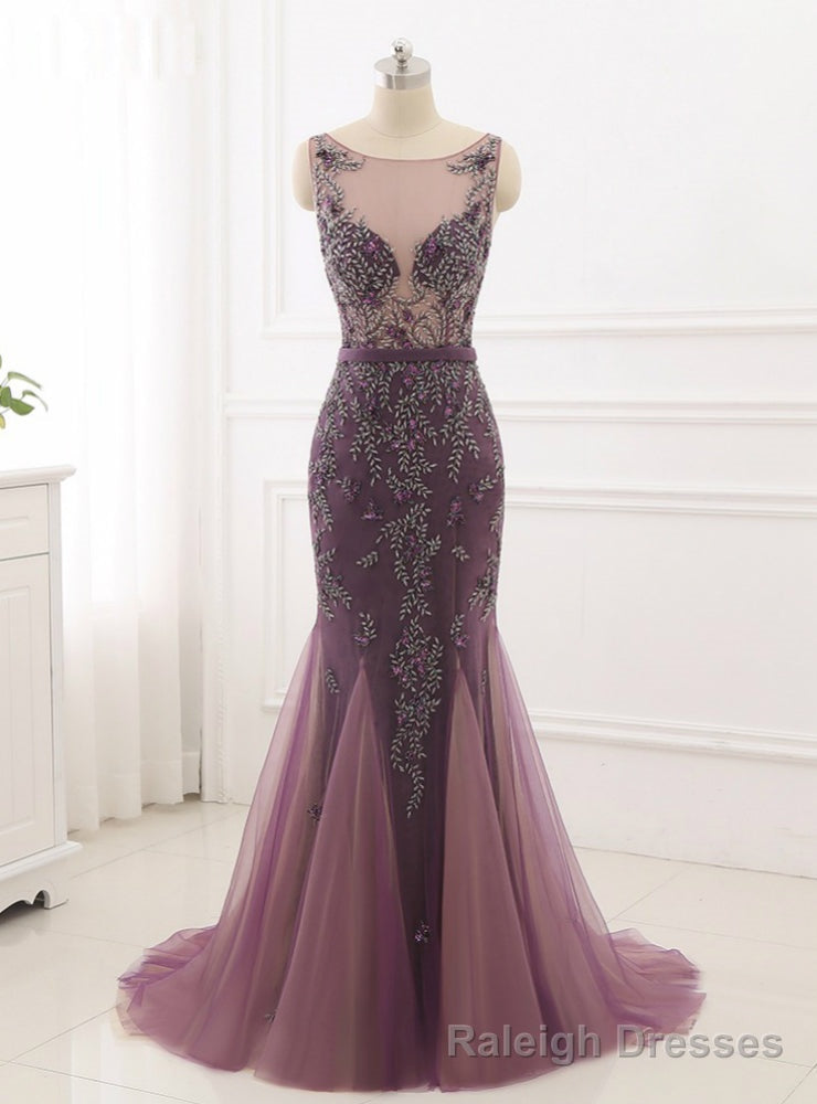 New Formal Prom Prom Gown Women Wear Fancy Beading Mermaid Prom Dress