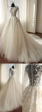New Style Wedding Dresses Long Sleeves Bride Dresses Bridal Gown Dress For Brides