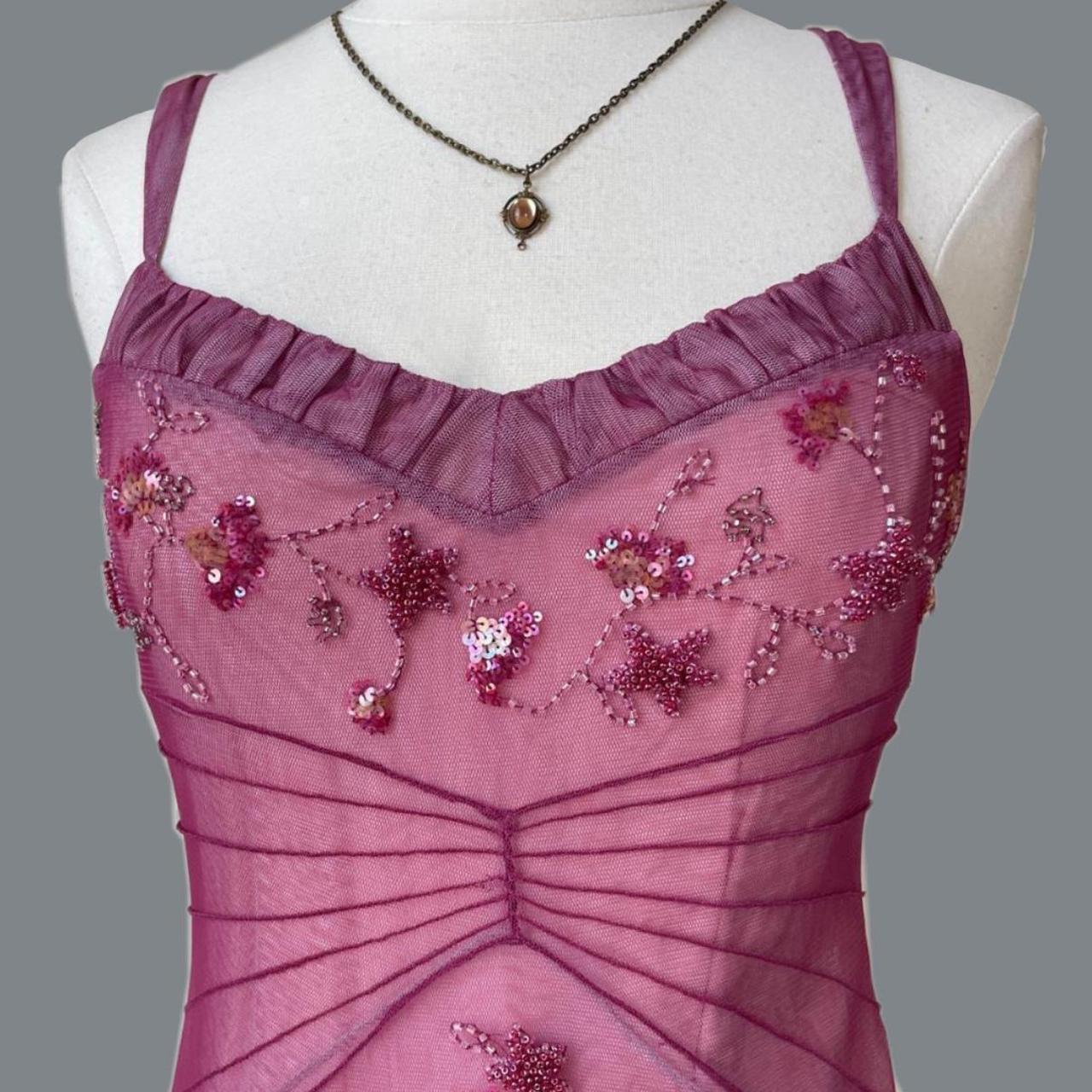 NiceVestidos--Pink Beaded Mid-Length Homecoming Dresses Prom Dresses