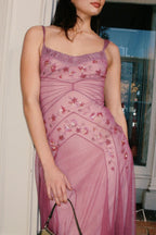 NiceVestidos--Pink Beaded Mid-Length Homecoming Dresses Prom Dresses