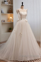 Noble And Unique White Pearl Sleeveless Off Shoulder Bow Ball Dresses With White Thin Shoulder Strap Off Back Tie And Floor Length Tail Prom Dresses