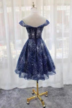 Off Houlder Bridesmaid Dresses Sequin Prom Dresses Short Homecoming Dresses Custom Made