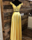Off The Shoulder Lace Crop Prom Dress Long Two Piece