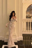 Off The Shoulder Lace Mermaid Long Prom Dress