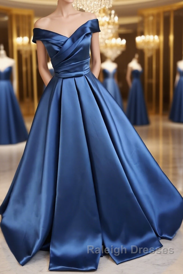 Off the Shoulder Long Prom Dress Off Shoulder Prom Dress