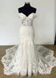 Off The Shoulder Mermaid Tulle/Lace Wedding Dress