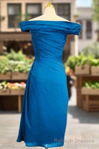 Off The Shoulder Mini Dress Short Mother Of The Bride Dresses