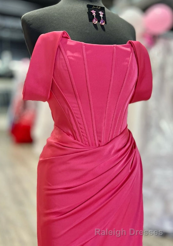 Off the Shoulder Straps Long Prom Dress Secondary image