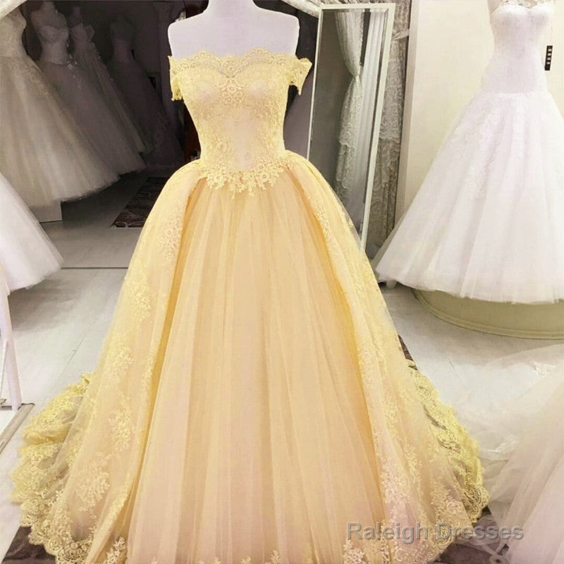 Off The Shoulder Tulle Quinceanera Dresses Lace Appliques Ball Gowns Secondary image