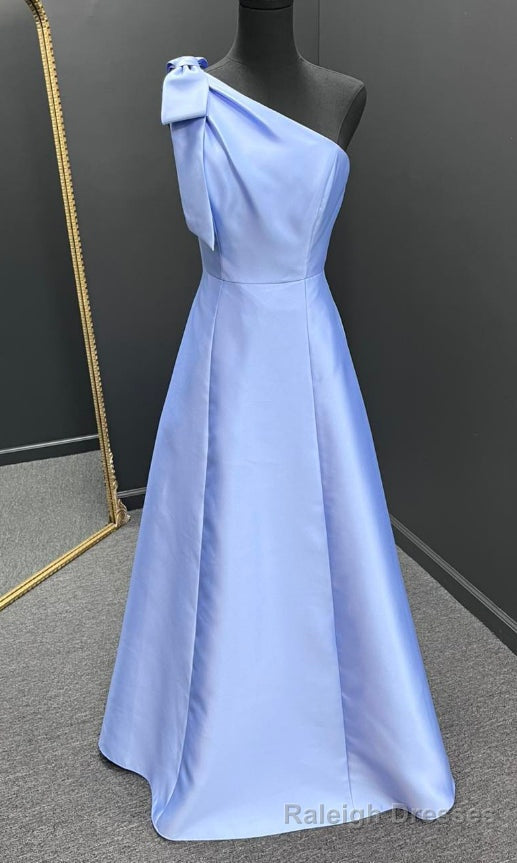 One Shoulder Long Prom Dresses Main image