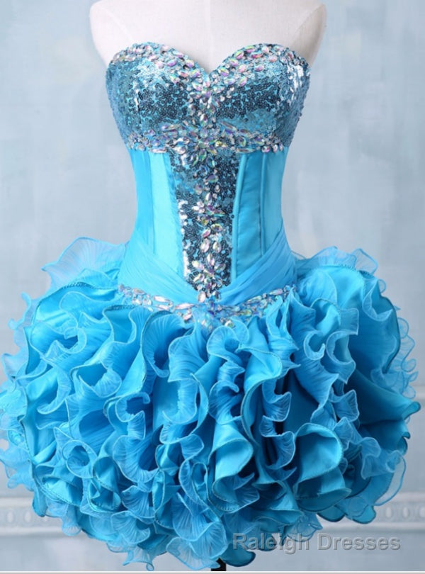 open air and burn a blue knee short for a cocktail Prom cocktail dress Main image