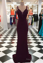 Open Back Mermaid Long Prom Dresses Pageant Dresses Prom Dresses Ball Dance Dress Graduation School Prom Gowns