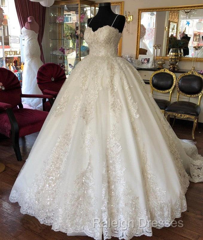 Organza And Tulle Sweetheart Lace Appliques Ballgowns Wedding Dress Secondary image