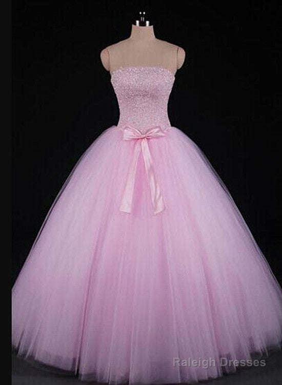 Pink Beaded Gorgeous Long Sweet 16 Dress New Style Prom Dress