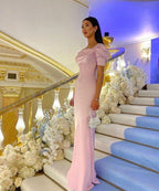 Pink Prom Dress Women Prom Gowns