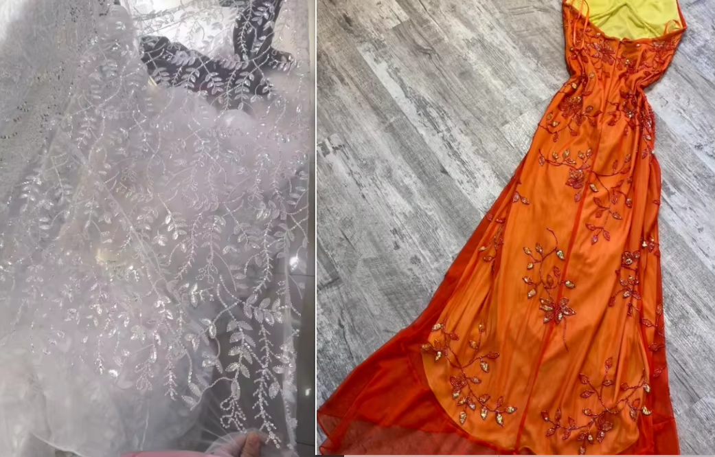 Pretty A-Line Halter Tulle Prom Dress Long Prom Dress