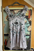 Pretty A-Line V Neck Gray Chiffon Prom 8Th Grade Homecoming Dress Summer Middle School Hoco Dresses 18Th Birthday Outfits